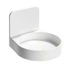 1pc Soap Dispenser Holder Stand, Bathroom Storage Rack, No Drilling Required