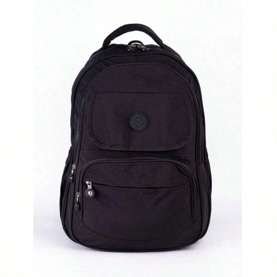 Women's Backpack, Durable, Suitable For School, Work, And Travel, Large Capacity - 黑色 - 查看 1