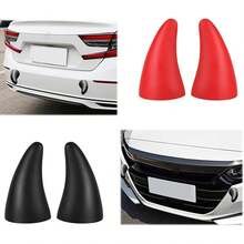 Car Devil Horns Magnetic, 2pack Devil Horns For Car, Car Roof Decoration 3D Devil Horns Decor, Halloween Car Accessories, Devil Horn Anti-Collision Protector, 3D Devil Horn Sticker(B) - A - Xem 6