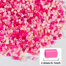 Bộ hạt nhựa dẻo 2.6mm (1000/2000 hạt), hạt nhựa dẻo 3D pixel dùng để trang trí đồ thủ công, làm tranh ghép hình DIY, quà tặng Giáng sinh, sinh nhật, Halloween, bộ hạt nhựa dẻo nhiều màu sắc để bổ sung. - đánh vần doudou - Xem 5