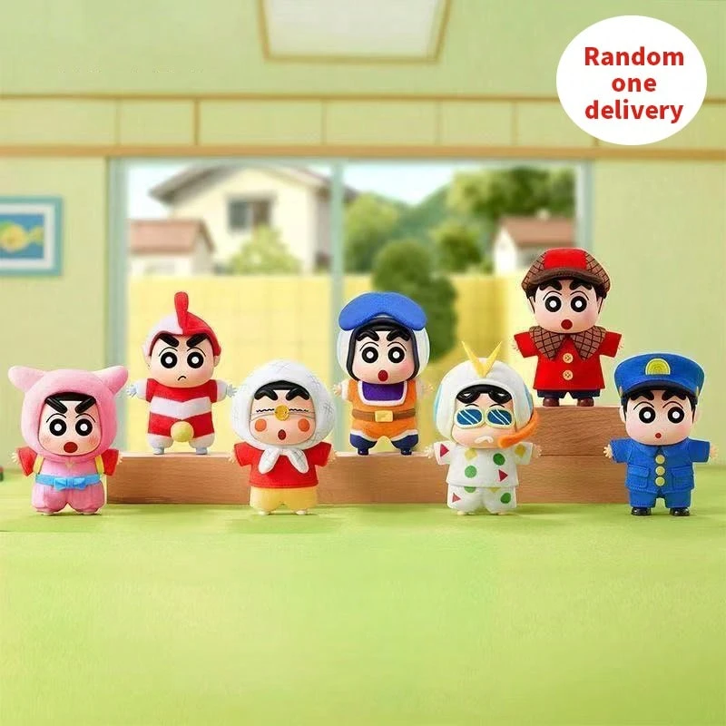 Miniso Crayon Shin-Chan Classic Memories Series Vinyl Plush Blind Box - Perfect Combination Of Vinyl And Plush Materials For An Excellent Tactile Experience. Classic Memories Theme Design Evokes Nostalgic Feelings And Adds Fun To Your Desktop (Random 1 Pc Shipped)
