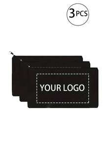 Customizable Cosmetic Bag, Durable Polyester Makeup Pouch With Secure Zipper Closure, Machine Washable Travel Toiletry Organizer For Women & Men, Perfect Gift Idea, Beauty Storage Solution, Playful Design, Smooth Texture Beauty & Personal Care Accessories Custom Logo Bag Personalized Cosmetic Bulk DIY Toiletry Bags For Business