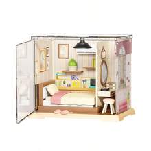 DIY迷你积木房屋套装 - 创意建筑模型玩具 - 手工组装积木 - 彩色 - 查看 11