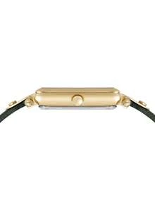 Anne Klein Wrist Watches Adjustable Strap Womens Watch Casual Stylish Simple Square Quartz Wristwatch - Gold 1 - View 2