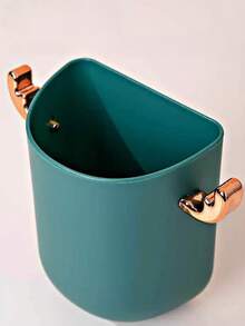 1pc Bathroom Wall-Mounted Deer Antler Toothbrush Holder, Multi-Scene Kitchen Utensil Storage Box - Multicolor - View 5