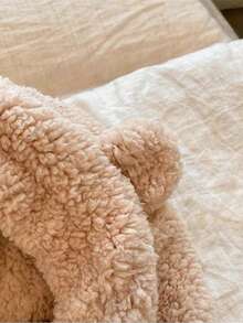 1pc Bear Plush Hat With Mask, Scarf & Hat Set, Unisex Winter Outdoor Riding Windproof Warm Hat, Autumn/Winter Thickened Versatile Balaclava - Multicolor - View 7