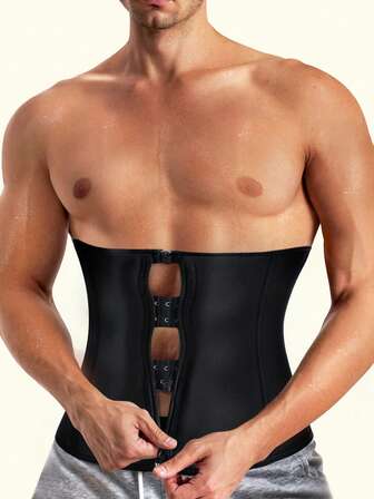 Sweat Sauna Suit Waist Trainer Neoprene Workout Body Shaper Slimming Corset Adjustable Belt Back Support Band