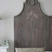 7pcs Bird Craft Painting Template, Bird, And Tree Background Pattern Template, Suitable For Painting On Cards, Walls, Fabrics, Shirts, And Furniture, Washable, Ideal Gift For Family Members