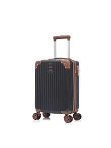 081 Carry-On Suitcase 9kg 10kg 23kg Travel Jia 360° Wheels + 2024 NEW Models And Colors Rose Gold Double Wheels - 黑與白 - 查看 4