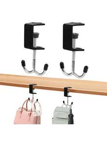 Student Backpack Hook, Desktop Detachable Mobile Bag Holder, Desk Edge Bag Hook, No Punching, Strong Bag Hook - Multicolor - View 12