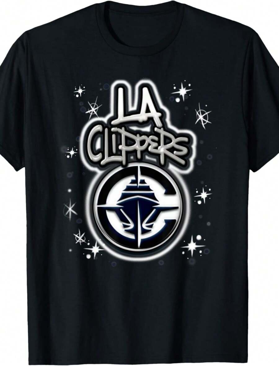 Airbrush Logo T-Shirt - màu đen - Xem 1