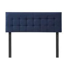 Cabecera de cama doble Rogga Catania - Azul Marino - Ver 12