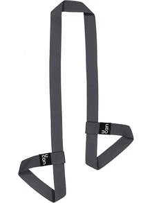 U can - Strap para Cargar Tapete de Yoga o Mat| Correa UCAN Ajustable| Estiramiento, Pilates, Barre, Ejercicio y Entrenamiento| Mantiene el tapete enrollado y organizado - Gris - Ver 12