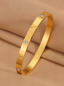 男女通用十二生肖祝福手链，18K镀金不锈钢材质，幸运符，送给爱人的礼物，生日礼物 - 生辰手鐲 - 查看 17