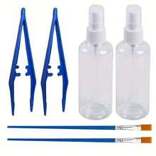 Jumping Spider Care Accessories, A Perfect Set Of Jumping Spider Fence Accessories, Spider Terrarium Kit, Mini Plant Growing Tools, Reptile Habitat Supplies, Spider Or Amphibian Cleaning Products, Spider Cleaning Brushes, Reptile Breeding Accessories - 6 Items - View 9