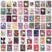60pcs Sanrio Cute Hello Kitty & Sanrio Characters Poster Stickers, Cartoon Stickers For Children Scrapbooking - Multicolor - View 12