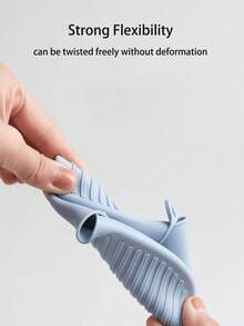 2只/套耐热硅胶手套，微波炉手套，烤箱手套，烹饪、烘焙和烧烤用小手套；厨房必备配件。