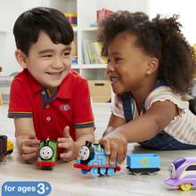 Mattel Fisher-Price Thomas & Friends Small Diecast Metal Push-Along Toy Rail Vehicle Thomas/Percy/Duck/Nia/Rosie/Brake Car Bruno/Whiff/Salty/Diesel/Harold/Troublesome Truck/Winston Toy Train For Preschool Kids Ages 3 Years And Up Pretend Play - Percy - View 10