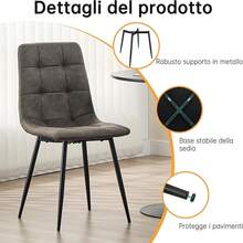 Dining Chairs - Nâu sẫm - Xem 5