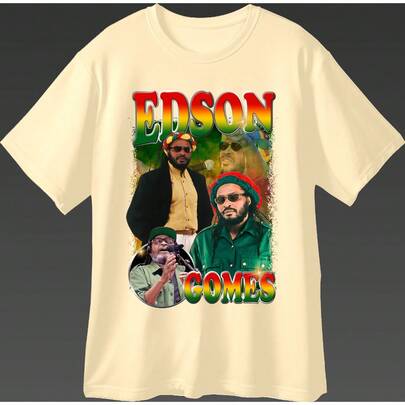 Camisa camiseta blusa Edson Gomes Reggae 100% algodão