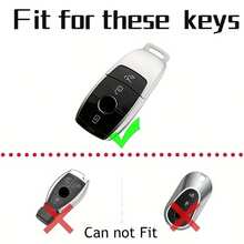 Mercedes-Benz Key Fob Cover, New Model Specially For Mercedes-Benz A/B/C/E-Class/GLS/GLC/GLA/GLK/CLS/CLA/AMG, TPU Full Protection Key Chain - Mercedes-benz Key Pouch - View 2