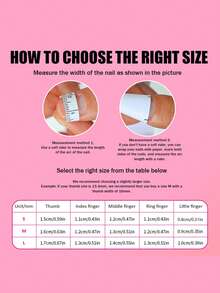 1 Set Of 10 Y2K Hot Girl Style Press Style Pointed Nail Art Pure Handmade False Nails, With Nude, White, Reddish Brown, Yellow Nail With Carved, Steel Ball, 5D Cherry, Leopard Print, French Element Design. Women And Girls Can Wear Glossy Nail, Suitable For Daily Wear At Parties And Dances, Including A Tool Kit. (Note That Accessory Colors Are Random) - Multicolor - View 4