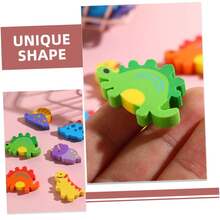 120pcs/60pcs Set Dinosaur Mini Erasers Gift Set - Cute Mini Erasers In Bulk Packaging, Suitable For Children's Learning Supplies And Collectible Gifts - Multicolor - View 9