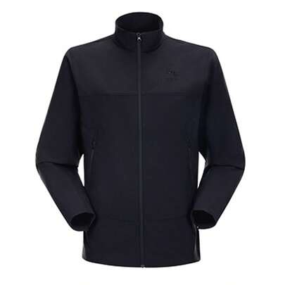 CAMEL CROWN Veste softshell imperméable et coupe-vent pour homme, veste de randonnée avec doublure polaire, col montant, coupe ample