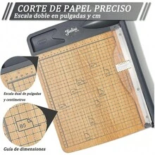 MORNWELL Guillotina para Papel,Protección de  Automática,Cortador de Papel A4 de 12 Pulgadas,Cortadora uso rudo para A4/B5/A5/B6/B7,Mica,Fotos,Etiquetas,Cupón Craft,Hogar,Oficina,Escuelas - 1 - Ver 7