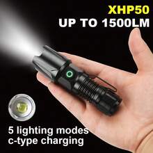1pc Mini Flashlight, Aluminum Alloy LED Bright Lighting Torch, Small Flashlight Gift - Multicolor - View 7
