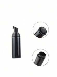 1 pieza Botella dispensadora de espuma de 50ml, botella de espuma negra vacía, botella de jabón, botella de espuma para embalaje de cosméticos de viaje - Ver 3
