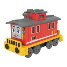 Mattel Fisher-Price Thomas & Friends Small Diecast Metal Push-Along Toy Rail Vehicle Thomas/Percy/Duck/Nia/Rosie/Brake Car Bruno/Whiff/Salty/Diesel/Harold/Troublesome Truck/Winston Toy Train For Preschool Kids Ages 3 Years And Up Pretend Play - Brake Car Bruno - View 7