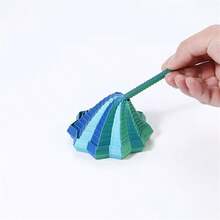 This Extended Sensory Decompression Star With A Handle Features Hypnotic Visuals And Is A Decompression Toy That Delivers Highly Satisfying Visuals. - Multicolor - View 6