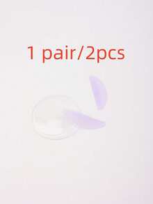 1对可重复使用的睫毛提升垫，柔软的睫毛夹垫，超薄可重复使用的睫毛提升垫，适用于睫毛烫、染色或嫁接，附带包装盒，也适用于眉毛染色和提升，是美睫沙龙和DIY的理想之选。 - 彩色 - 查看 12