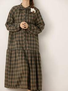 Women Long Dresses - màu xanh lá - Xem 4