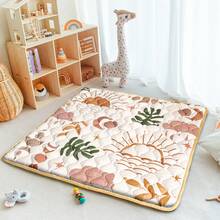 Primlect Baby Play Mat, 50x50 Playpen Mat With Super Soft Touch, Activity Mat With Upgraded Anti-Slip Bottom, Machine Washable Crawling Mat For Floor & Picnic - Boho Nature - View 7