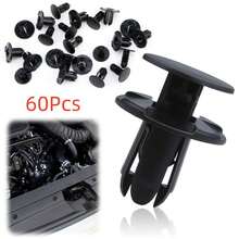 20/40/60/120/240 PCS Liner Push-Type Retainer Clip Fastener, Bumper Engine Under Cover Clip, Car Retainer Clips, Compatible With Kia Accent, Azera, Equus, Elantra, Genesis, Replaces GM: 86595-2T500 - Black - View 12