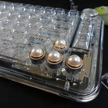 shsosk 4pcs Creative Mechanical Keyboard Keycaps, Customizable Directional Keys, DIY Nail Art Typing Tool, Fit Cherry MX Switches, Keyboard Decoration, Gift For Men & Women - Multicolor - View 14