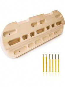 1 Set Of Climbing Hanging Boards - Climbing Pull-Up Hanging Training - Hanging Fingerboard Trainer - Hand And Finger Strengthener - Multicolor - View 4