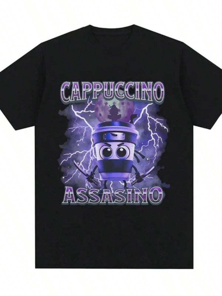 Christmas Men Captain Americas Brave New World Men's T Shirt Epic Flight Portrait Novelty Tees Short SLEEs Ve T-Shirts Cotton ClAsssic Clothing S-5X - 黑色 - 查看 1