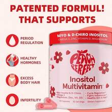 Inositol Multivitamin - Myo-Inositol, D-Chiro Inositol, Omega 3, Get The Perfect Daily Dose Of Essential Vitamins And Minerals(Buy It And Get A Mysterious Health Product) - 3-pack - 查看 3