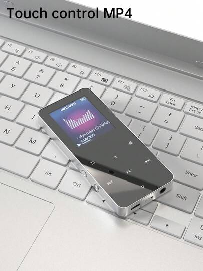 1 Pc MP3/4 Portable 4G Storage Sports Music Player, 1.8-Inch Screen, Equipped With 3.5MM Earphones