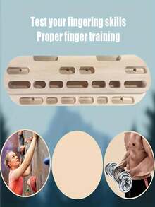 1 Set Of Climbing Hanging Boards - Climbing Pull-Up Hanging Training - Hanging Fingerboard Trainer - Hand And Finger Strengthener - Multicolor - View 8