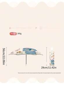 Safety Round Edge Anti-Rebound, Kids/Boys/Girls/Elementary Students School Use Umbrella, Dual-Use, Automatic Folding - Multicolor - View 3