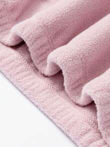 mini bala Áo nỉ nỉ ấm áp mềm mại cho bé gái mới biết đi mùa đông 2025 - Màu tím  Violet - Xem 8