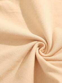 4 chiếc/gói quần lót nữ kiểu quần đùi rộng rãi, thoải mái, chất liệu vải dệt kim, màu trơn, co giãn vừa phải, nhiều màu. - Nhiều màu - Xem 6