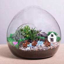 5/10/20个迷你马摆件，树脂材质，适用于仙女花园、苔藓景观装饰，DIY工艺品，家居装饰 - 彩色 - 查看 9