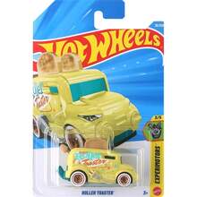 Hot Wheels 玩具车，1:64比例合金车模，可玩耍或展示 - 26A批次收藏仿真玩具合金跑车，福特野马谢尔比GT500开瓶器，日产宾利奔驰GTR合金车C4982，小型汽车收藏爱好者男孩礼物玩具车模型，理想的圣诞节和生日礼物，适合3岁及以上儿童，1个 - 彩色 - 查看 50