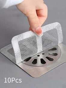 50/30/20/10pcs Disposable Shower Drain Hair Catcher, Highly Efficient To Prevent Clogging, Easy To Clean, Odor Control, Essential For Kitchen & Bathroom Kitchen Items Kitchen Accessories Kitchen Tools