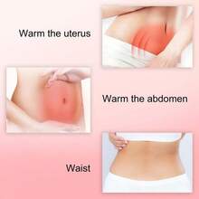 Menstrual Heating Pad Smart UterusWarmer Belt, Relief Waist Cramps VibratingAbdomina Wassager Uterus Warmer WaistMassager, Winter & New Year Gift, StockingFillers, Valentine's Day Gift - 白色 - 查看 9